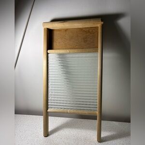 Handmade washboard decor